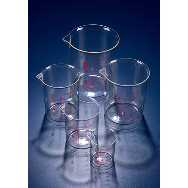 Beakers, Glass Low Form 250ml