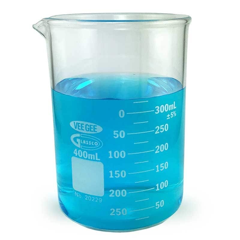 Beaker,Glass Low Form 400ml*