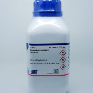 Calcium Acetate AR 500g