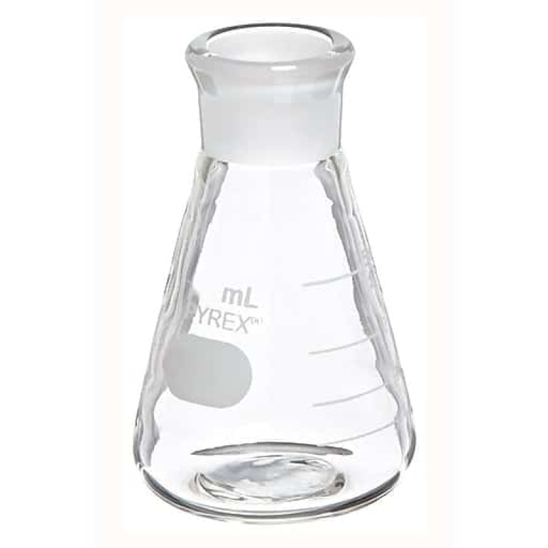 Erlenmeyer Flask, 25ml Narrow Neck(Conical Flask)* - Image 2