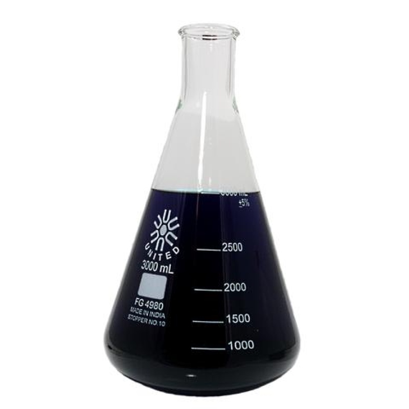 Erlenmeyer Flask, 3000ml Narrow Neck(Conical Flask)* - Image 3