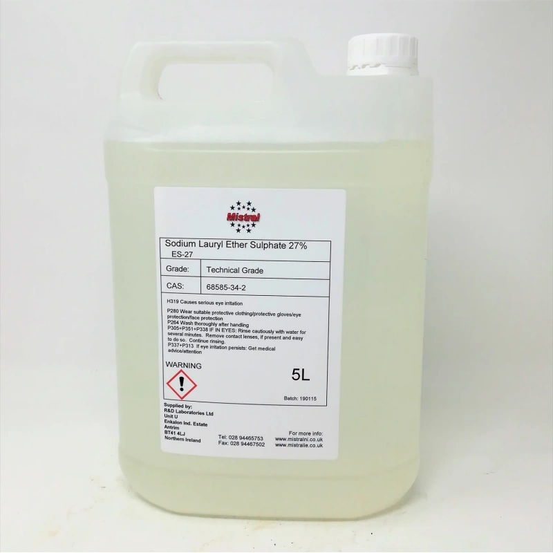 Sodium Laury! Ether Sulphate(SLES) Liquid*