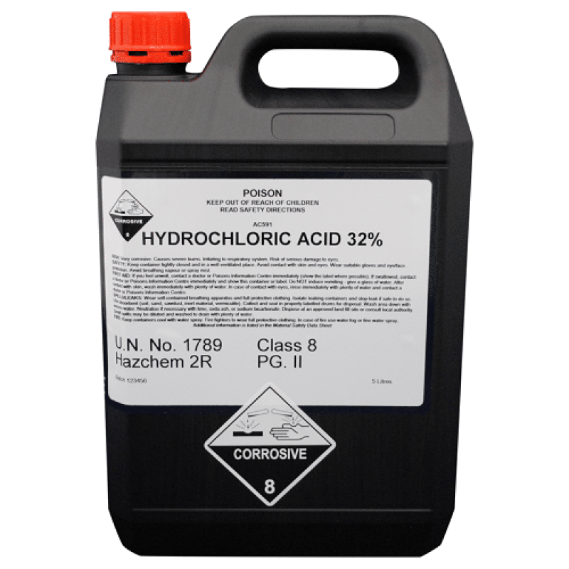 Hydrochloric Acid 32% CP