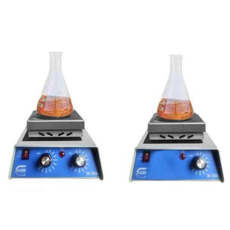 Magnetic Stirrer With Heat S/Steel Top 140x140mm