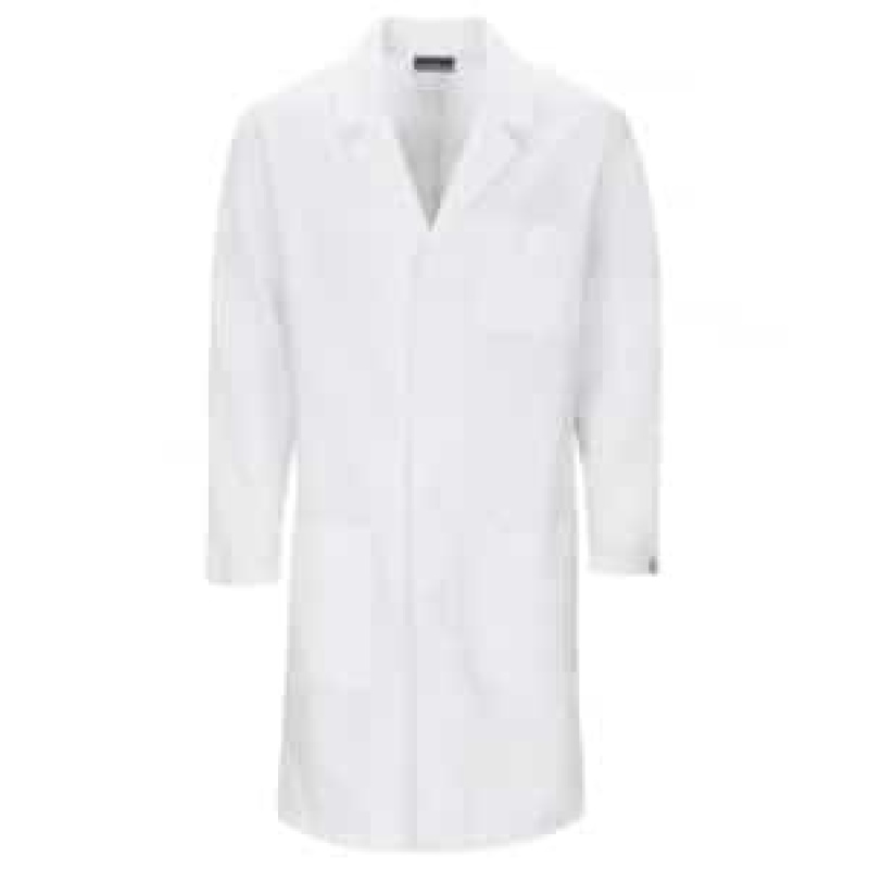 Lab Coat ,White Lab Dust Coat Long Sleeve Medium*