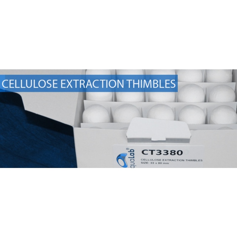 Thimbles Extraction Cellulose 33x80mm, 25/box - Image 2