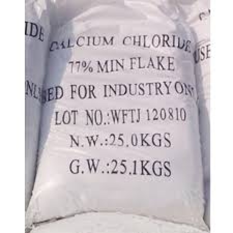 Calcium Chloride Flakes 77%