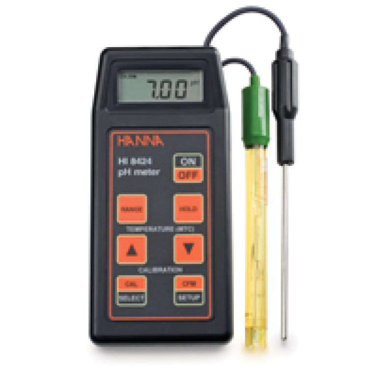 Portable pH/mV Meter: HI8424