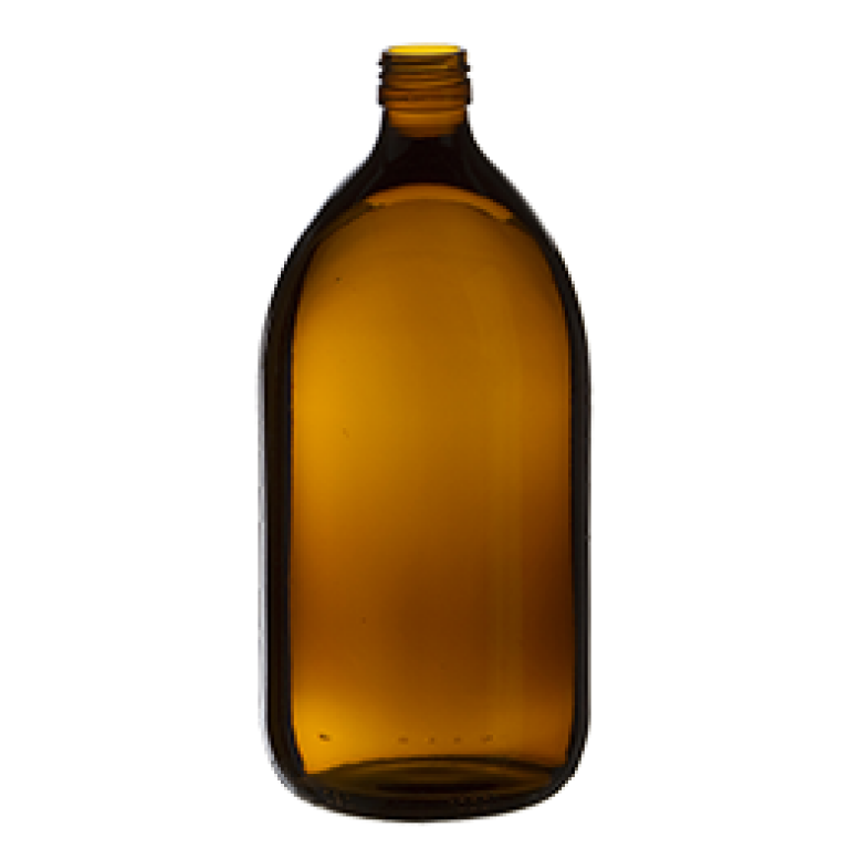 MEDICAL/PHARMACEUTICAL AMBER BOTTLE 500ml