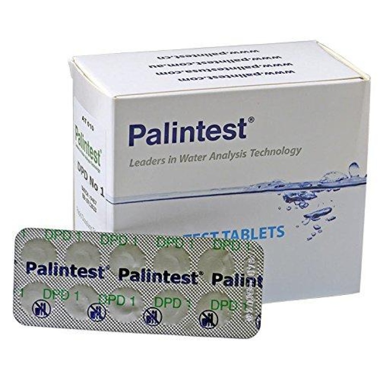 DPD1 Chlorine Test Tablets -Palintest 100/box