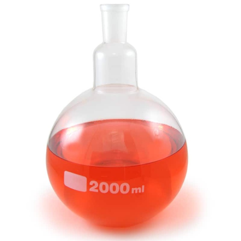 Round Bottom Flask, Glass 2000ml