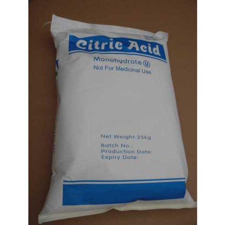 Citric Acid Monohydrate 25kg