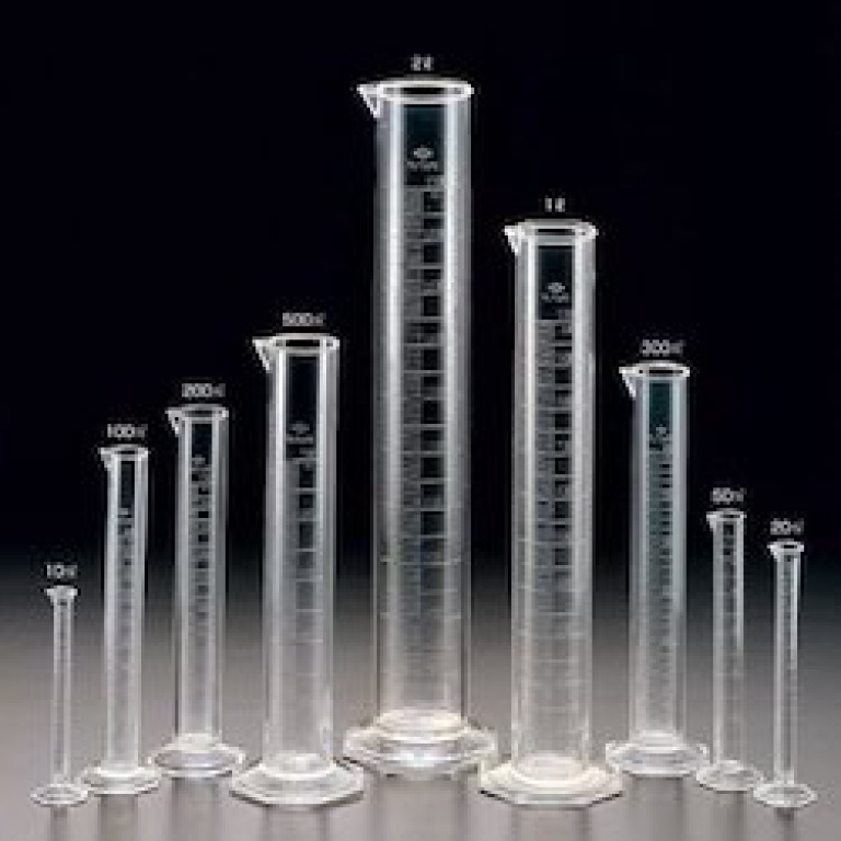 Measuring Cylinders, Glass, Spouted, 500 ml