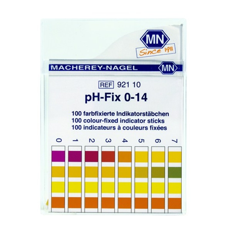 pH Fix Test Strips 0-14 100/Box